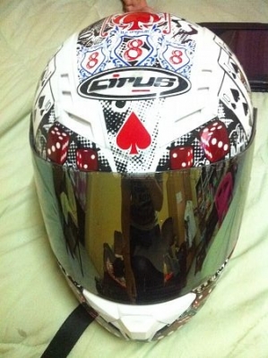 ขายหมวก CIRUS HS-11 Anti-UV ไซ L สภาพ 95\% สวยๆ