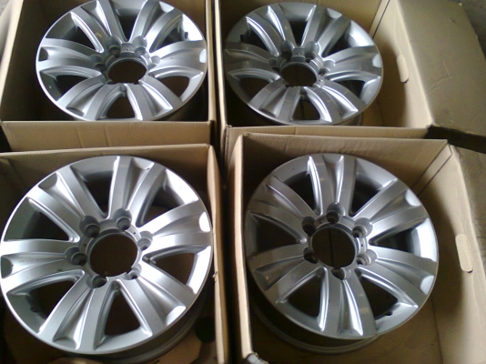 แม็ก R16X7 6/139 TUNDRA 1ชุด(ขายราคานี้ไม่ลดแต่ใส่ยางให้1ชุดเลยครับ)