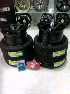 ขายแม็กซ์TE37พร้อมยาง