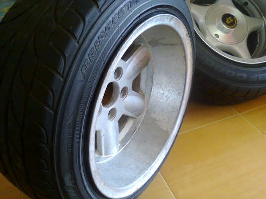 R15X8.5 5/114 ET-34 รัดยาง195-50-15หล่อๆขาย1500