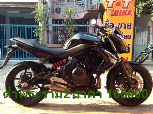 ต้ำพระราม2 ขาย ER6N ปี2010 ABS วิ่งมา17xxx รถมือเดียว สภาพสวย จัดส่ง 24ชม.ทั่วไทยครับ