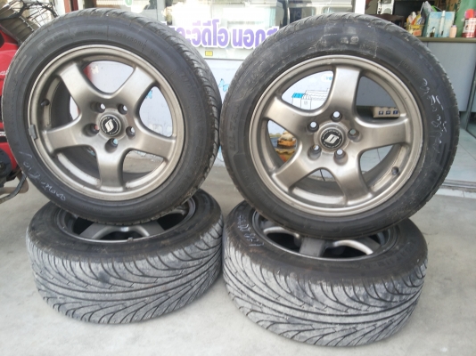 ขายล้อ  Skyline GT-R ขอบ 16 แท้เดิมสัก1ชุดครับพร้อมยาง