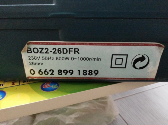 สว่านโรตารี่ 3 ระบบ BOZZ รุ่น 26DFR