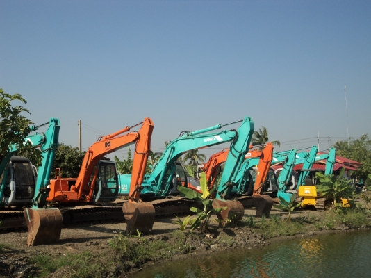 ขายด่วน KOBELCO SK120-2  MARK V  นำเข้าจากญี่ปุ่นโดยตรง  ยังไม่ผ่านการใช้งานในไทย สภาพสวยมาก