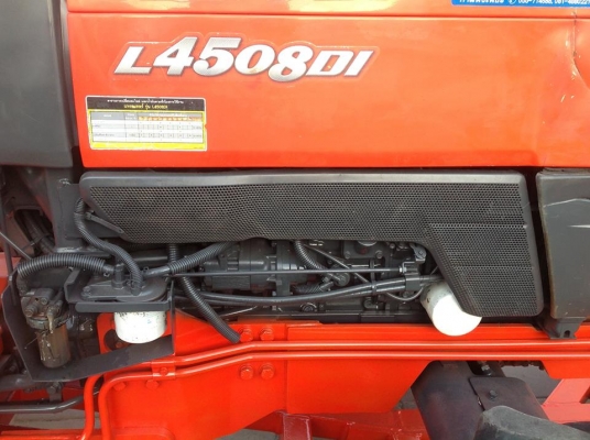 แทรกเตอร์คูโบค้า L4508  สภาพดีพร้อมใช้งาน มีผานดันหน้า เเละ ผานหลัง