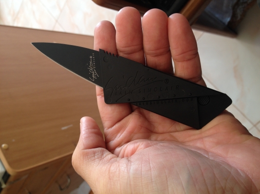 มีดบัตร พับได้ มีดบัตร พับได้