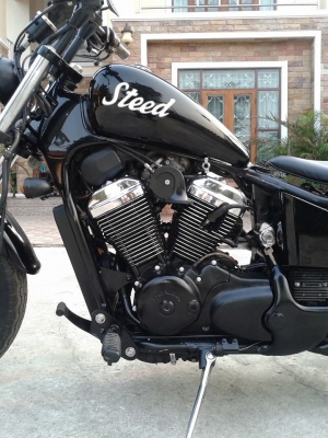 ขาย honda steed400 แต่งโอลสคูล ราคา 79,000