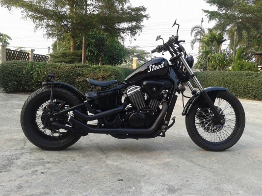 ขาย honda steed400 แต่งโอลสคูล ราคา 79,000