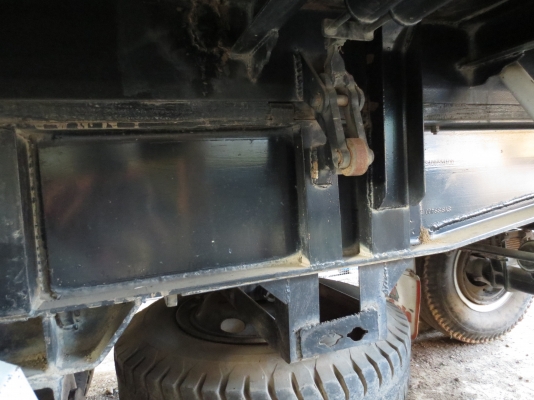 ขายลูกพ่วงดั้มสามคานยัด ยางเต็ม12เส้น