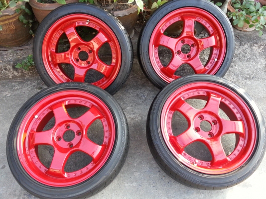 แมกซ์17&times;7"พร้อมยาง ราคา9500บาท+น๊อตrays1ชุด