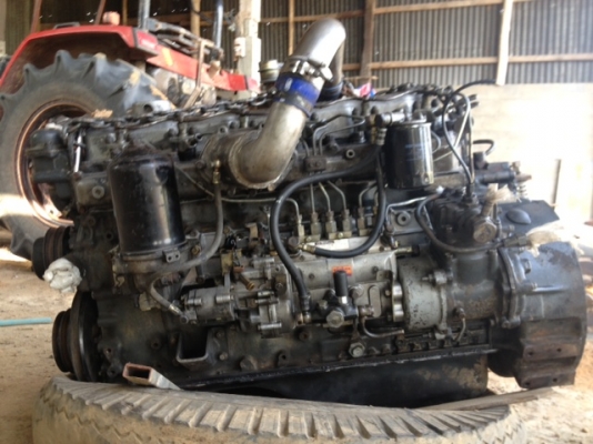 ขายเครื่องยนต์ MITSUBICHI 6D16 เทอร์โบ มีใบคุม