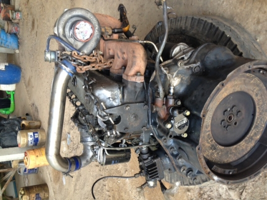 ขายเครื่องยนต์ MITSUBICHI 6D16 เทอร์โบ มีใบคุม