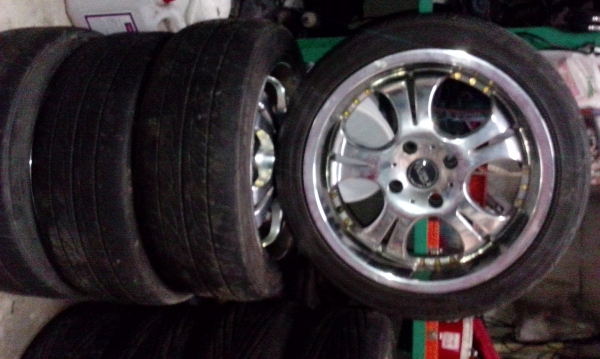 แม็คขอบ17พรอมยาง4รู114