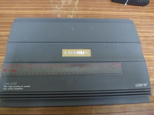 แอมป์ 2 แชลแนล(ab) cosmic 1200 w