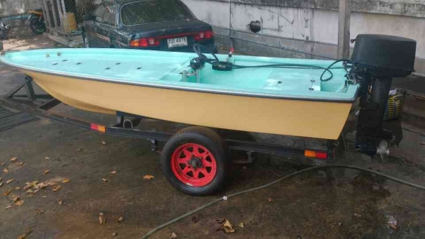 ขายด่วน เรือไฟเบอร 12ฟุต