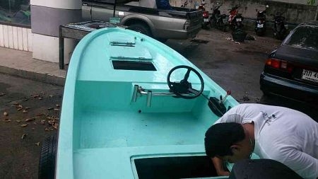 ขายด่วน เรือไฟเบอร 12ฟุต