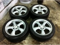 ขายล้อแม็กเดิม benz slk200 w171 17นิ้ว พร้อมยางปี12 สภาพสวยๆ