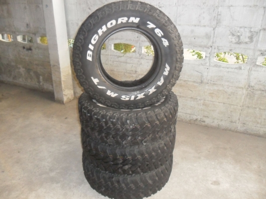 ยาง MAXXIS BIGHRON 245/75R16ปี10 สวยๆ 4 เส้น ราคา 5900 บาท