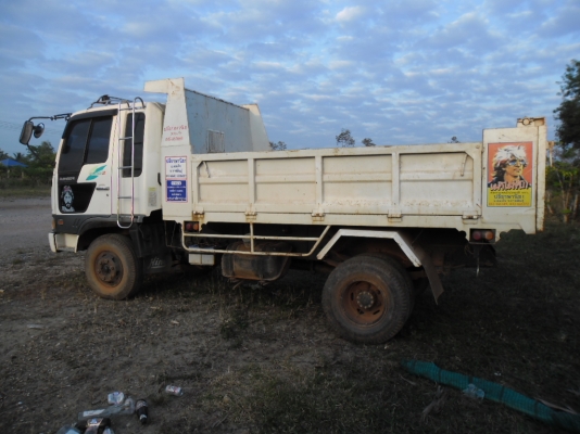 HINO FD3HLA ดั้ม5 คิว เครื่อง HO7D-195 แรงจดทะเบียน 4 ธันวาคม 2555  หัวบางเดิม คัสชีสวย เล่มทะเบียนเต็มชุดโอนพร้อมโอนจดทะเบียนปี 55