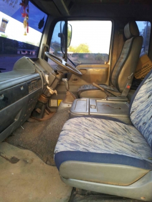 HINO FD3HLA ดั้ม5 คิว เครื่อง HO7D-195 แรงจดทะเบียน 4 ธันวาคม 2555  หัวบางเดิม คัสชีสวย เล่มทะเบียนเต็มชุดโอนพร้อมโอนจดทะเบียนปี 55