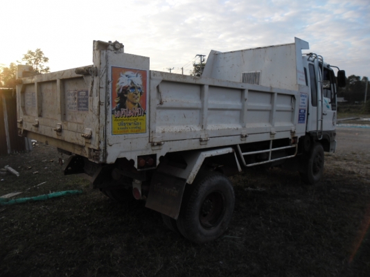 HINO FD3HLA ดั้ม5 คิว เครื่อง HO7D-195 แรงจดทะเบียน 4 ธันวาคม 2555  หัวบางเดิม คัสชีสวย เล่มทะเบียนเต็มชุดโอนพร้อมโอนจดทะเบียนปี 55