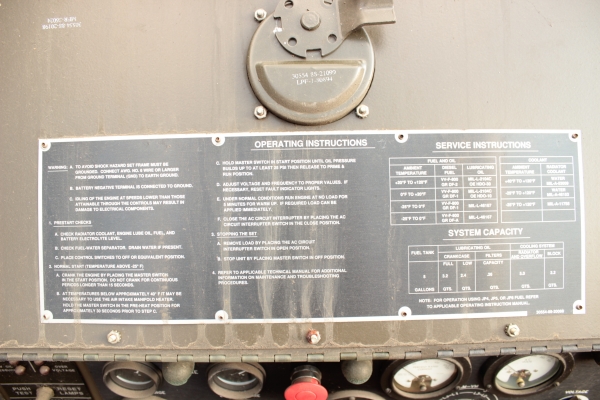 ขายเครื่องปั่นไฟ-ปั้มลม  Libby corp - MEP 802A  5KW ไฟ 110/220 Vราคา 58,000 บาท