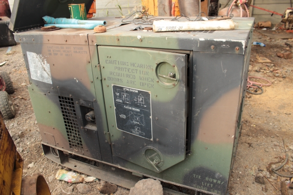 ขายเครื่องปั่นไฟ-ปั้มลม  Libby corp - MEP 802A  5KW ไฟ 110/220 Vราคา 58,000 บาท