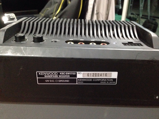 ขายตู้ลำโพง sub Kenwood