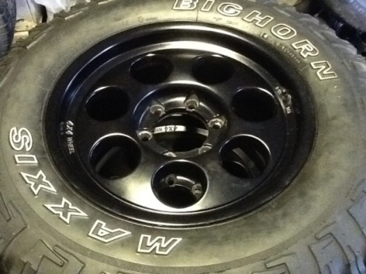 ขายล้อหยดน้ำ พร้อมยาง  MUD .......... สวยๆ เชิญครับ