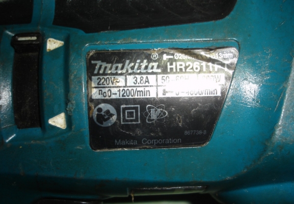 ขายสว่านโรตารี่3ระบบMAKITAรุ่นHR2611FT ระบบAVT แท้