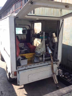 s210c 4x4 ตู้สไลด์ 3ด้าน สภาพสวยไม่มีผุ พร้อมใช้งาน