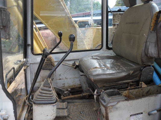 ขายรถแบคโฮ KOMATSU PC 120-5 สวยรถเก่านอกเอกสารเล่มทะเบียน