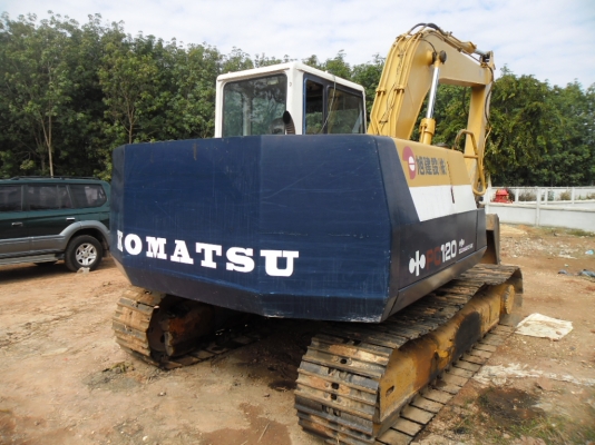 ขายรถแบคโฮ KOMATSU PC 120-5 สวยรถเก่านอกเอกสารเล่มทะเบียน