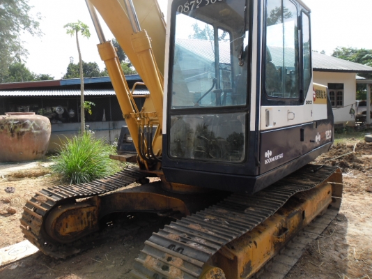 ขายรถแบคโฮ KOMATSU PC 120-5 สวยรถเก่านอกเอกสารเล่มทะเบียน