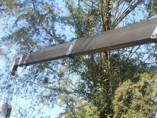 รถโตโยต้า 6 ล้อ ติดเครน 5 ตัน. ท้ายลาด 130 แรงม้า. สนใจติดต่อ 081 - 6079515