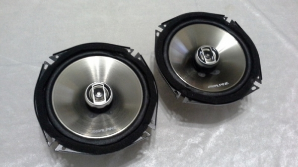 Alpine ลำโพง 6.5" แกนร่วม มือสองญี่ปุ่น  เสียงนุ่ม  เบสแน่น