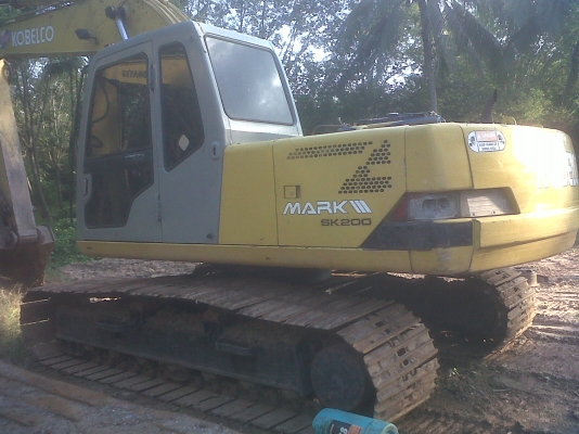 ขายรถแบ็คโฮ kobelco sk 200-3