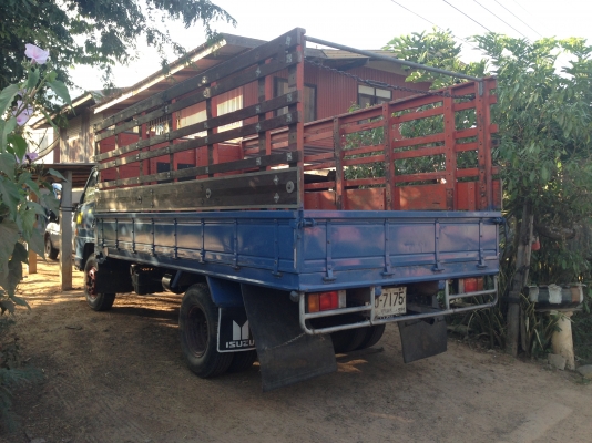 ขายรถบรรทุก 6 ล้อ ISUZU NPR 115 แรงม้า เลขเครื่อง 4BD1-818885 เลขคัสซี NPR59L-4621977 ตรงเล่ม กระบะย