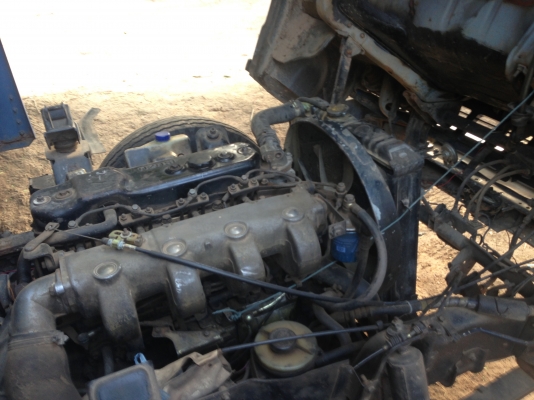 ขายรถบรรทุก 6 ล้อ ISUZU NPR 115 แรงม้า เลขเครื่อง 4BD1-818885 เลขคัสซี NPR59L-4621977 ตรงเล่ม กระบะย