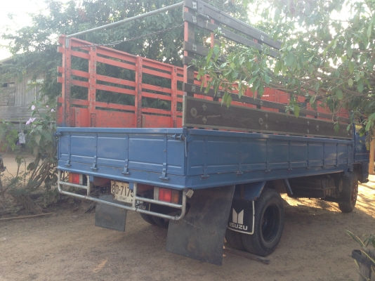 ขายรถบรรทุก 6 ล้อ ISUZU NPR 115 แรงม้า เลขเครื่อง 4BD1-818885 เลขคัสซี NPR59L-4621977 ตรงเล่ม กระบะย