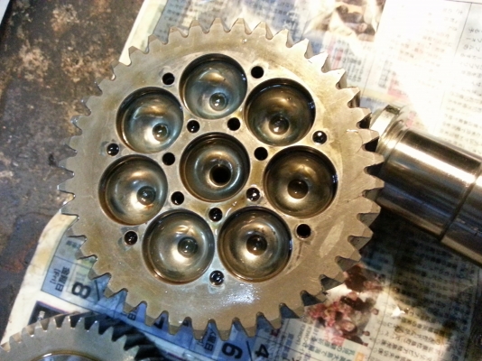 เพลาปั๊ม A8V55 รถเจาะฟูรูกาว่า