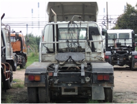 ขายหัวลากมิตรซูบิชิฟูโซ่ สีขาว