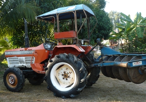 ขายรถไถ KUBOTA L2002 ระบบ 4 WD พร้อมผาน 5