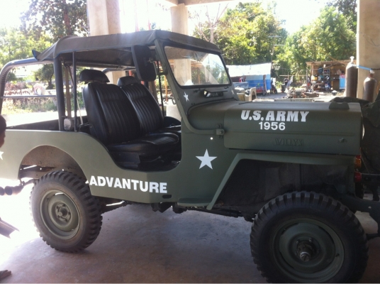 รถจิ๊ป แต่ง US Army