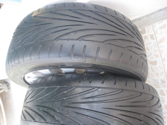 ขายล้อแม็กเดิม ford fiesta 15"x6"  4/100 et45 +ยางปี09(081-3747940)