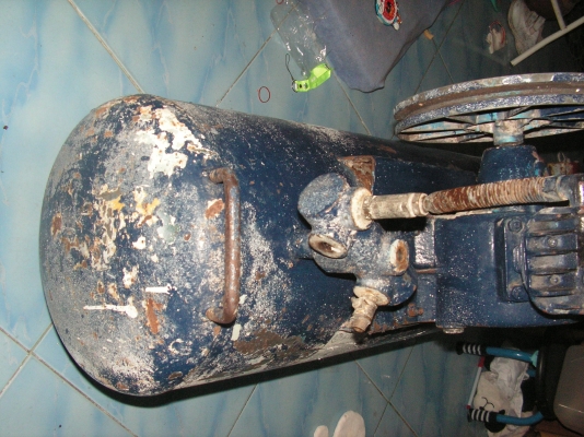 ถังปั็มลมPUMAพร้อมหัว64ลิตรพี่ที่อยู่รามคำแหงรับไปดูแลต่อแล้วครับ