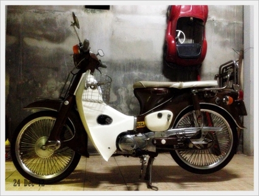 ขาย Honda C65+มีเล่ม+ป้าย ทำใหม่พร้อมใช้