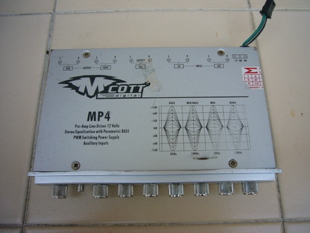 ขายปรีแอมป์ Mcott MP4 ขายปรีแอมป์ Mcott MP4