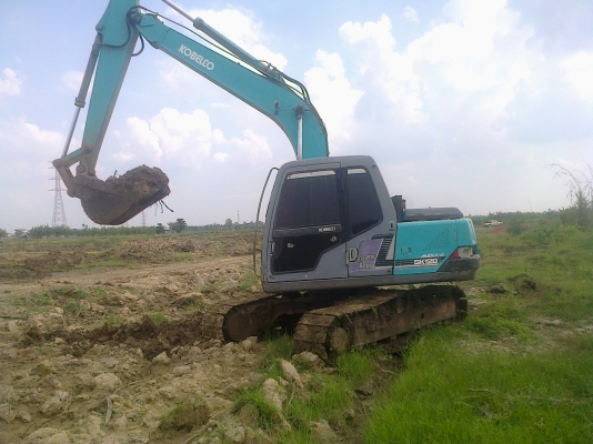 ขายSK120 มาค์ทรี เอกสารอินวอย์ (ยนตระการ)ไฟ้ฟ้าครบ ใช้ได้ทุกอย่าง แอร์เย็น ไม่มีโหลด โซ่เต็ม เอวแน่น