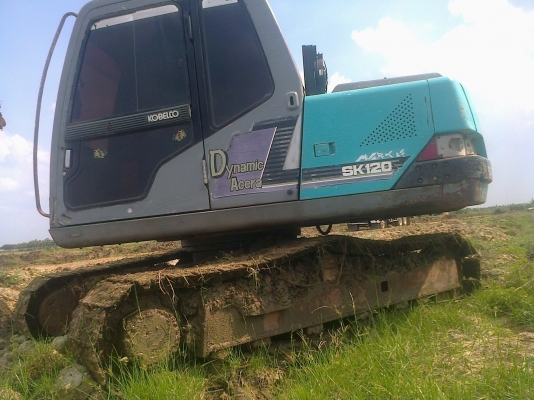 ขายSK120 มาค์ทรี เอกสารอินวอย์ (ยนตระการ)ไฟ้ฟ้าครบ ใช้ได้ทุกอย่าง แอร์เย็น ไม่มีโหลด โซ่เต็ม เอวแน่น